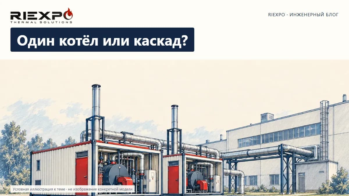 Один котёл или каскад?: иллюстрированная обложка RIEXPO, стиль 4
