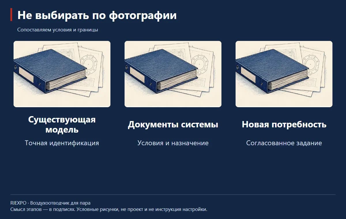Не выбирать по фотографии: Существующая модель, Документы системы, Новая потребность